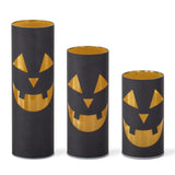 Black & Gold Laser Engraved Jack o Lantern