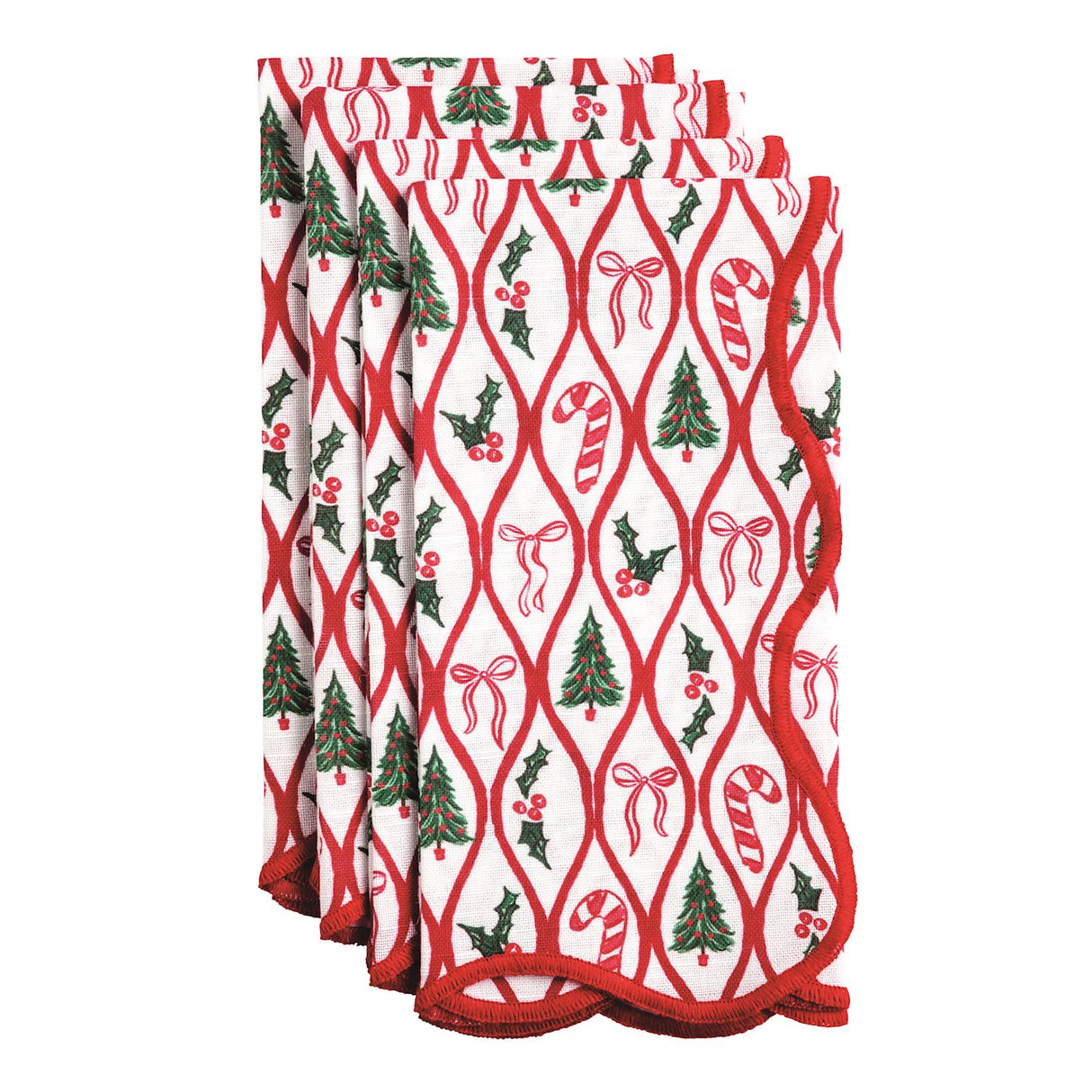XMAS PATTERN CLOTH NAPKIN