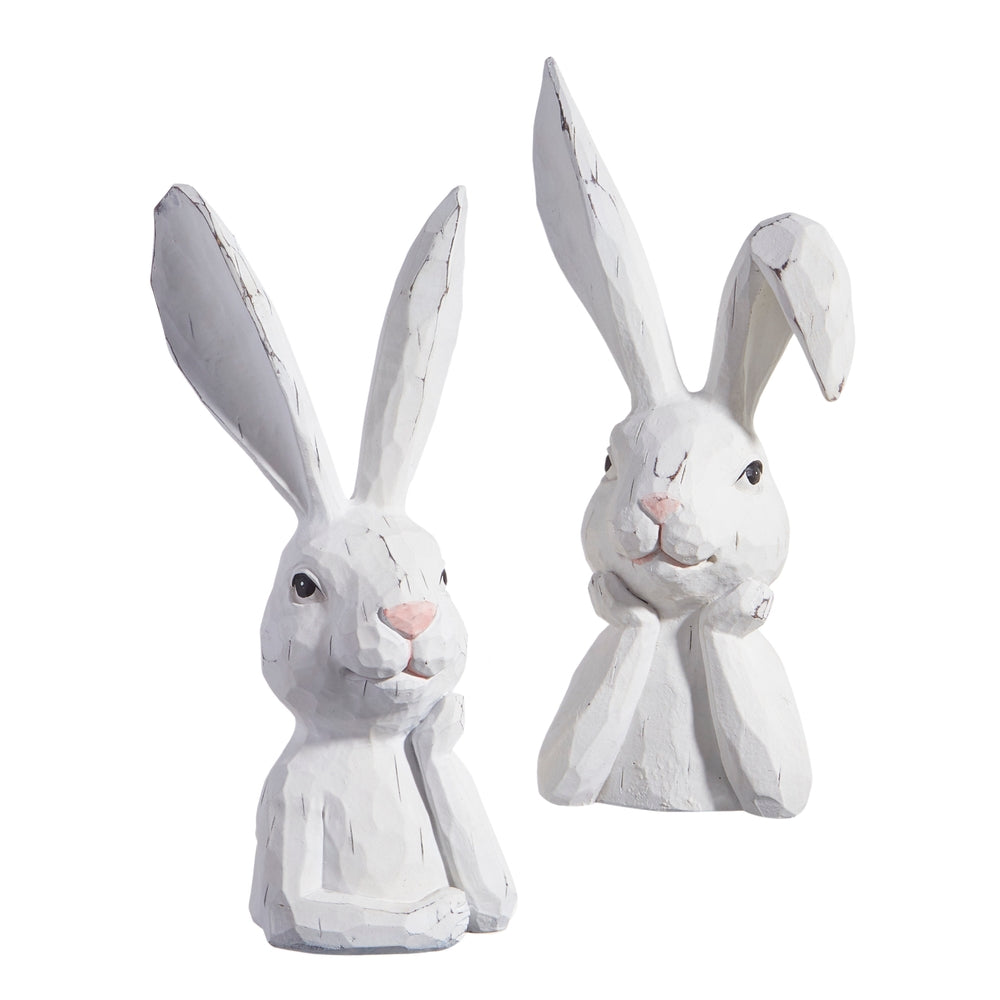 10.25" Thinking Rabbit Bust
