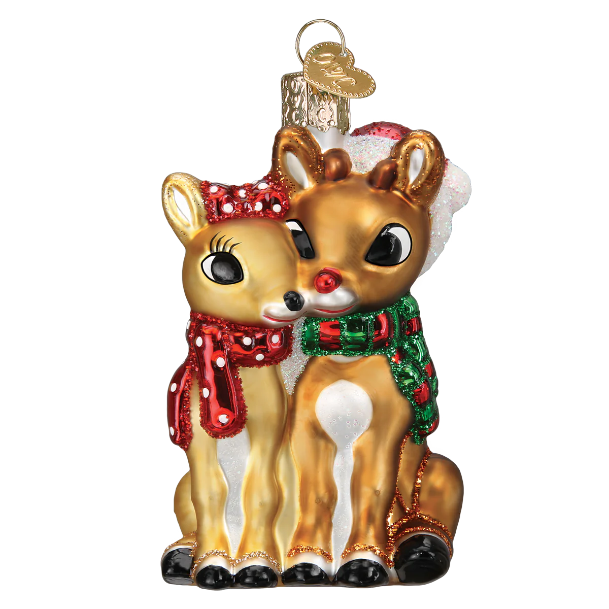RUDOLPH AND CLARICE ORNAMENT