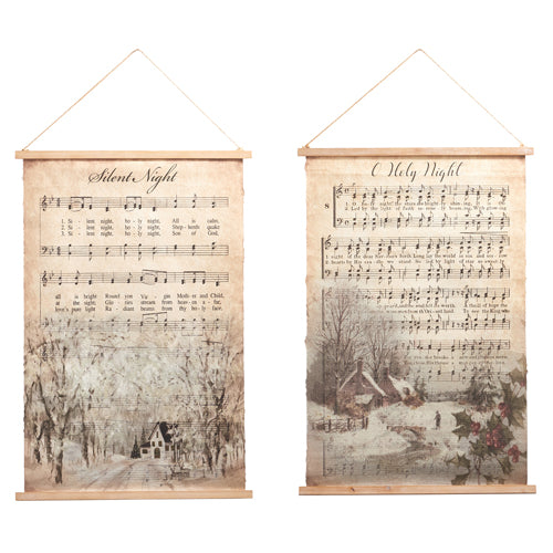 42.75" Music Sheets Hanging Tapestry