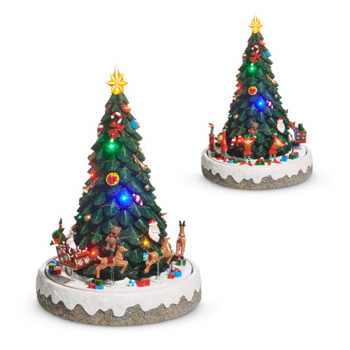 #O -16.5" Animated and Musical Tree