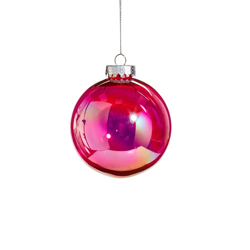 4" Berry Seamless Iridescent Ball