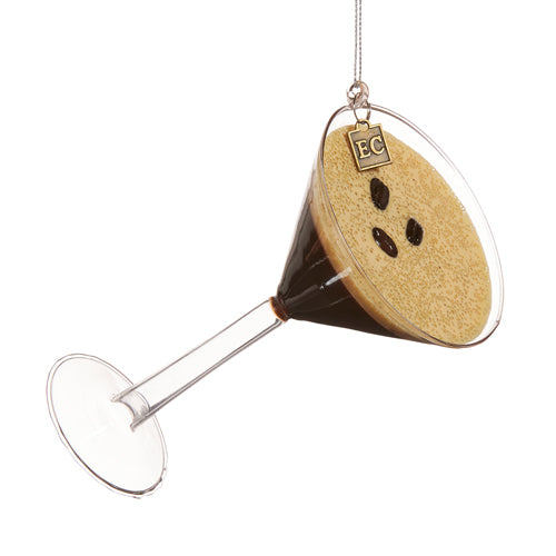 EC 5.5" Chocolate Espresso Martini Ornament