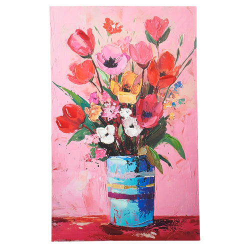 31.5" Blooms in Vase Wall Art