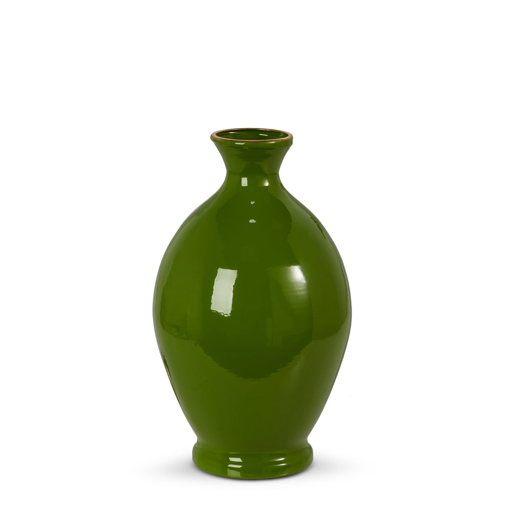 10" Green Vase