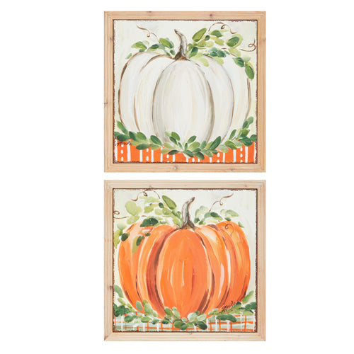 18" Harvest Pumpkin Patch Wall Decor