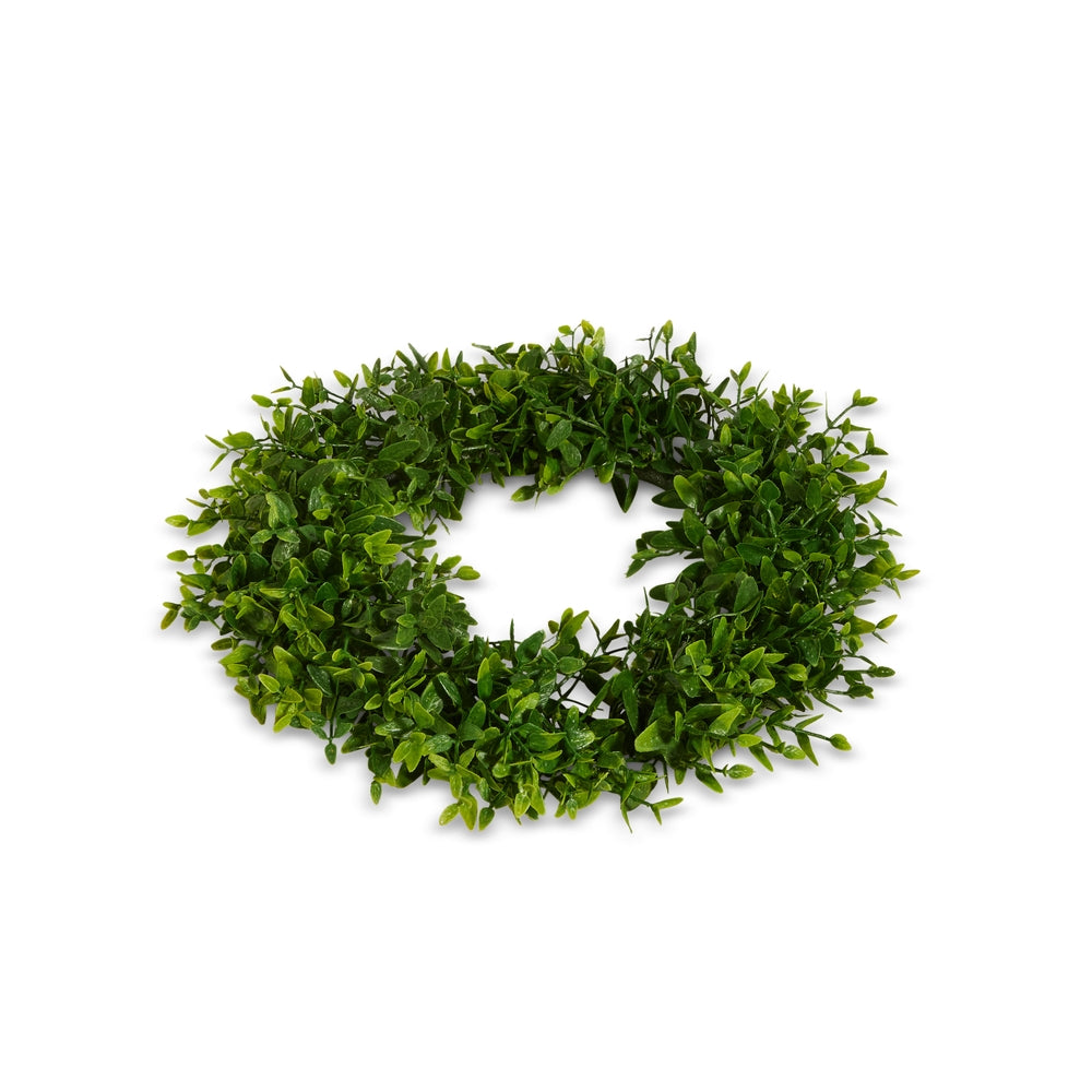10.5" Cedar Mini Wreath-Candle Ring