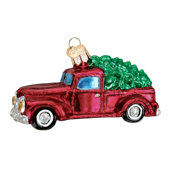 OLD TRUCK WITH TREE