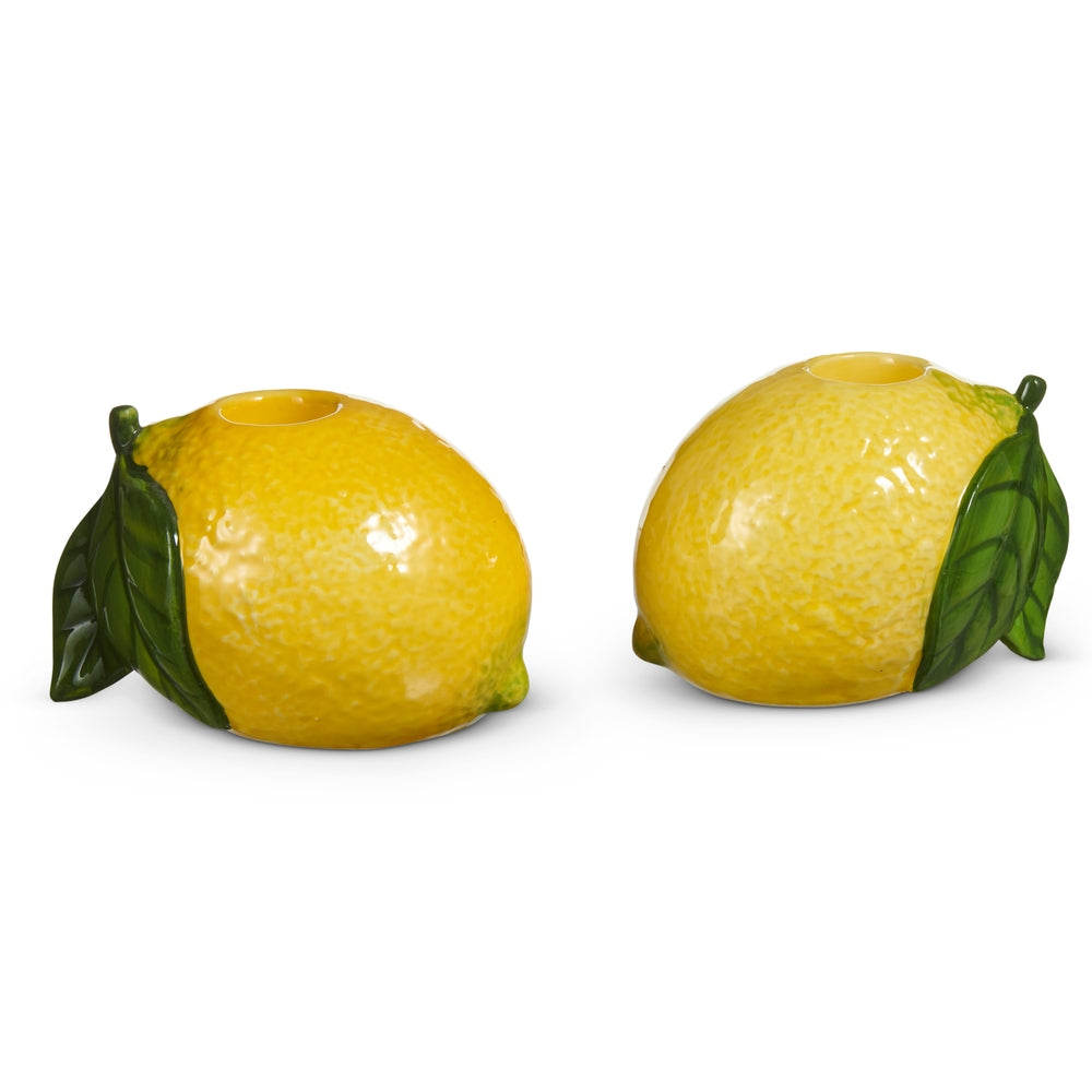 3.5" Lemon Candle Holder
