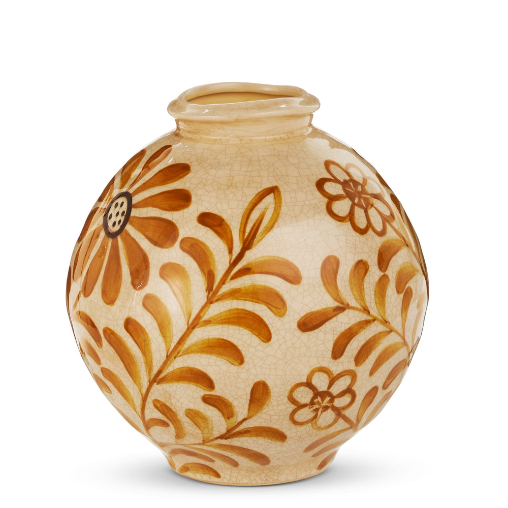 9" Floral Vase