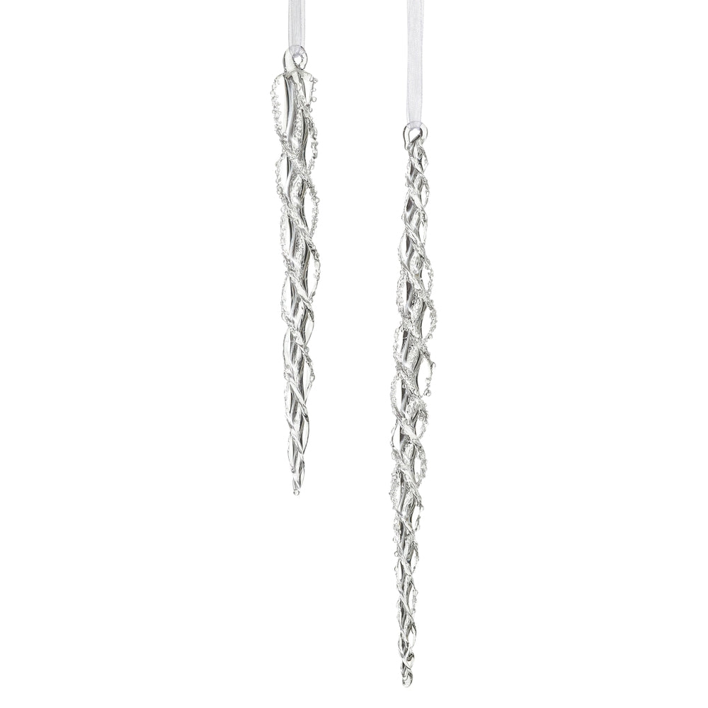 Spiral Icicle Ornaments