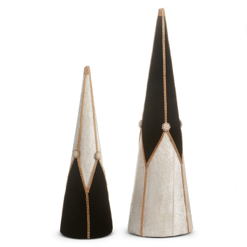 Velvet and Jewel Cone Trees