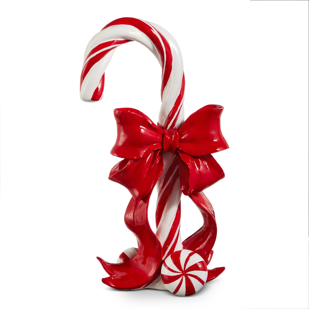 14" Red and White Candy Cane
