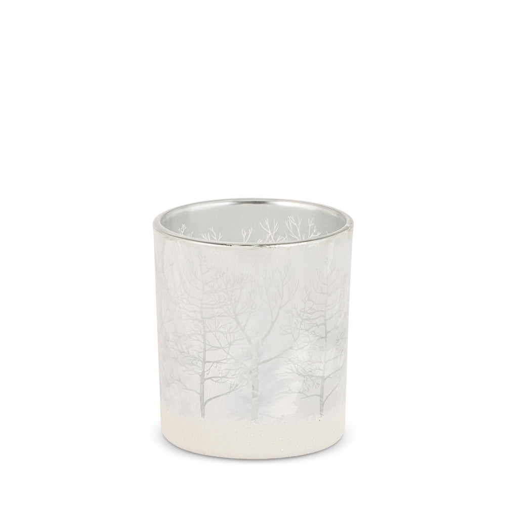3" Snowy Forest Container