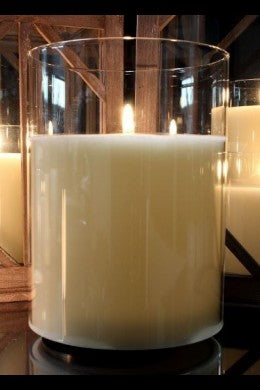 5.75x5.75" SIMPLY IVORY RADIANCE POURED CANDLE