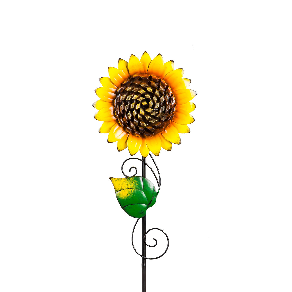 Radiant Sunflower Garden Stake