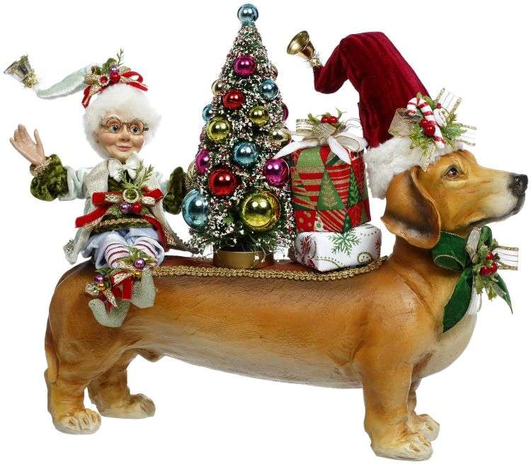Nothing but a Hound Dog and Elf 15"