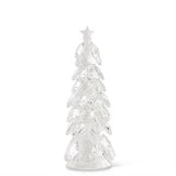 3 Crystal Tear Drop Christmas Trees w/Star