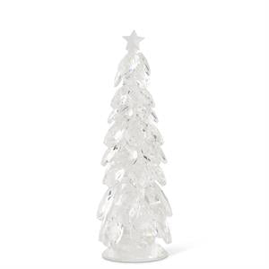 3 Crystal Tear Drop Christmas Trees w/Star