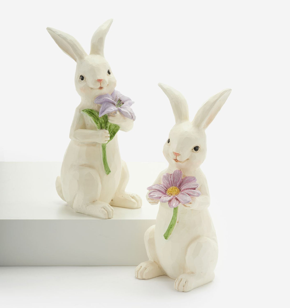 Standing Rabbit with Flower