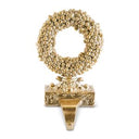 Antique Gold Resin Stocking Holders