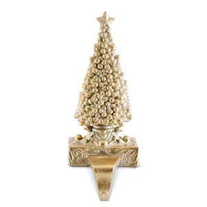 Antique Gold Resin Stocking Holders