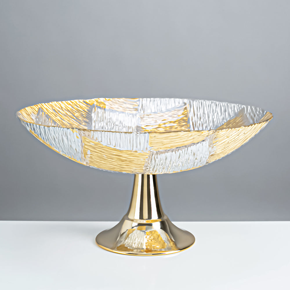 2.8'' Metal Pedestal Bowl