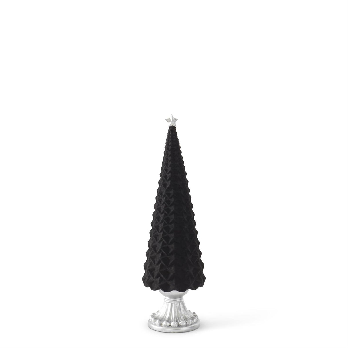 Black Star Embossed Resin Trees w/Star