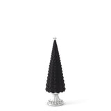 Black Star Embossed Resin Trees w/Star