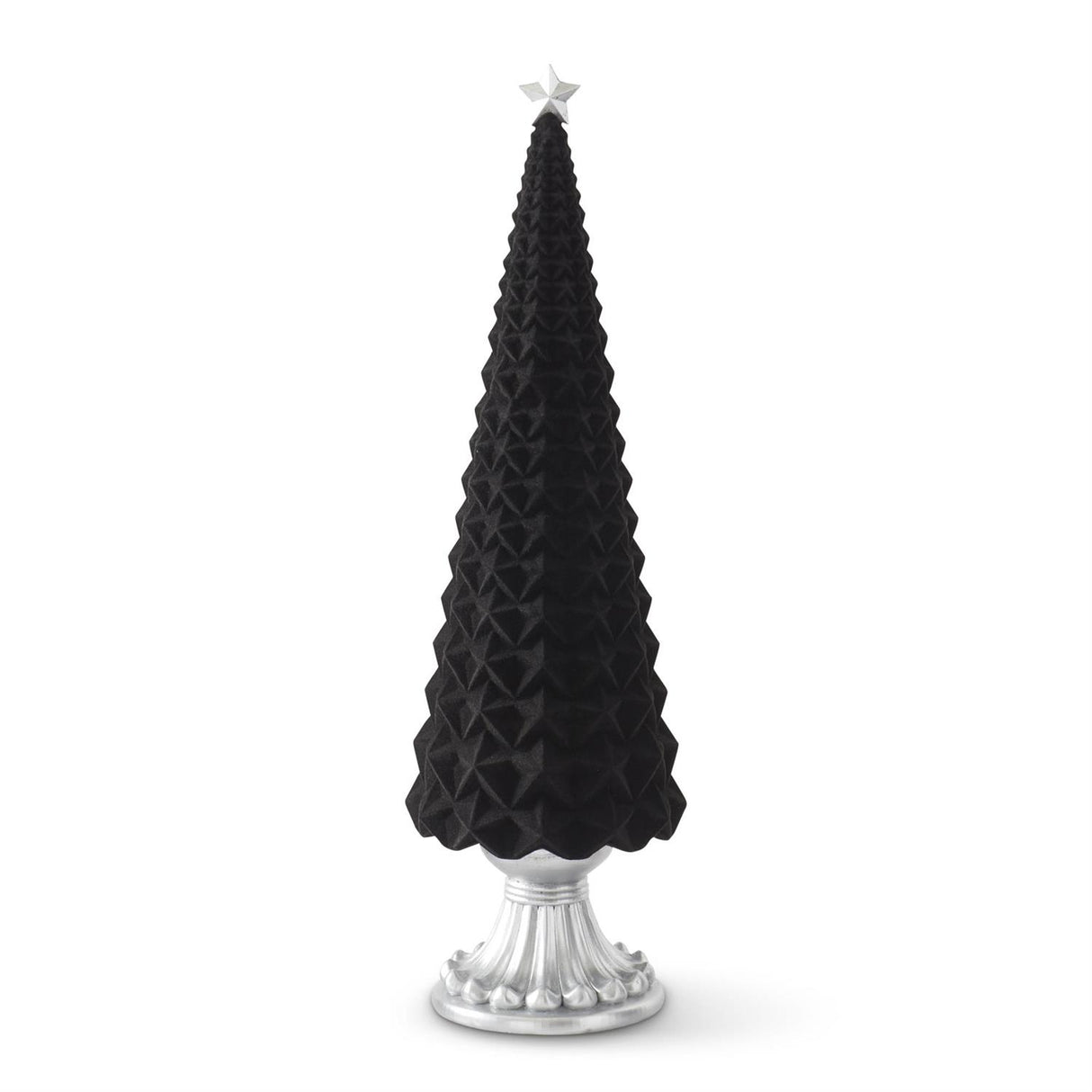 Black Star Embossed Resin Trees w/Star