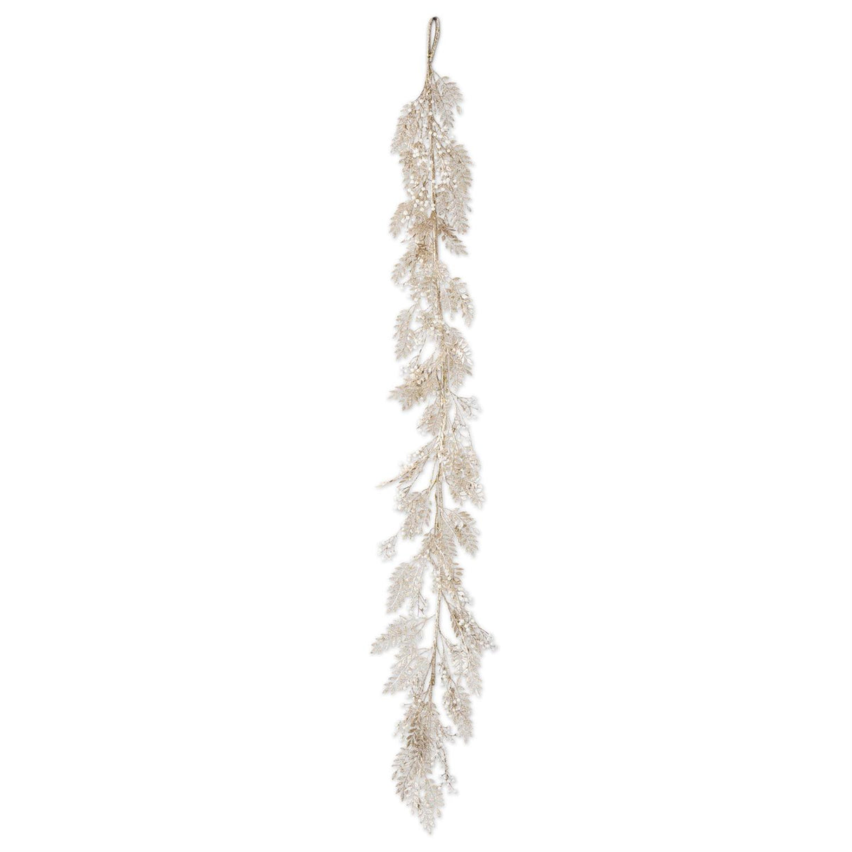 72 Inch Gold Leaf & Pearl Garland