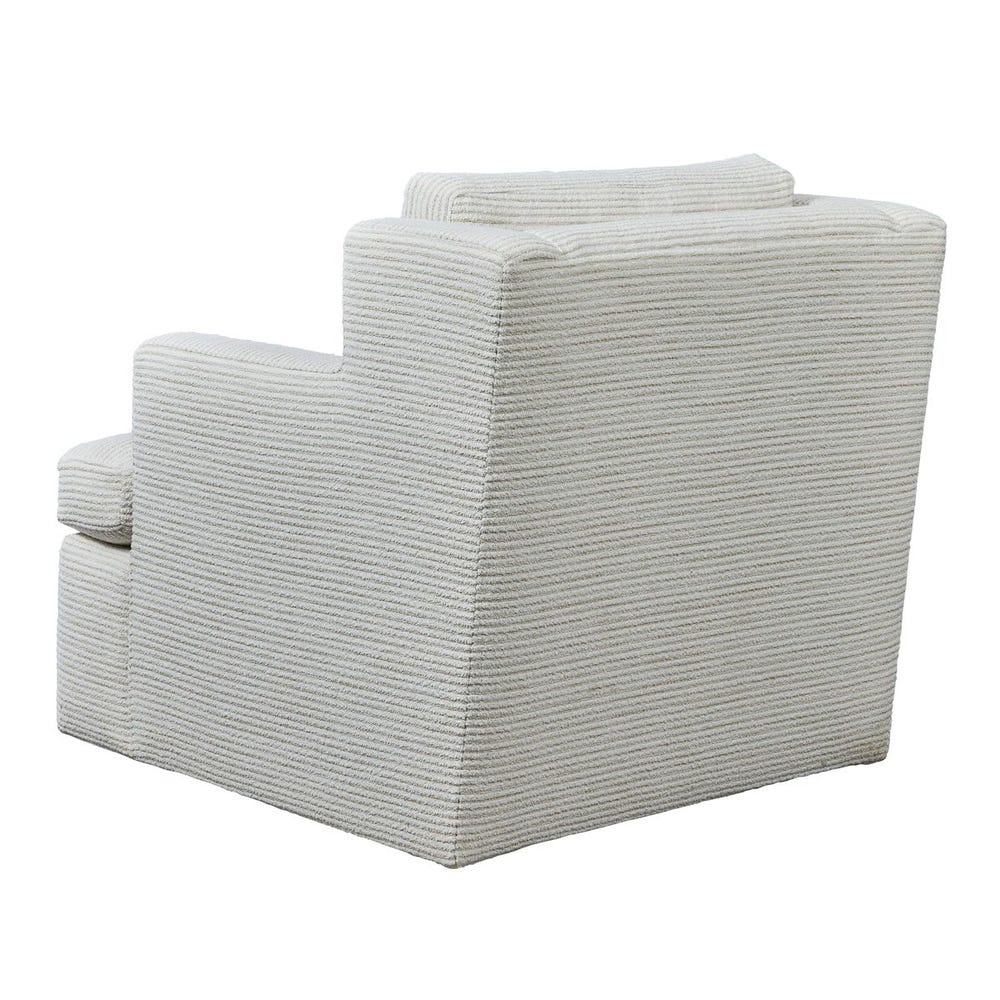 Unwind Swivel Chair - Snow Garden White
