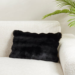 Bubble Faux Fur Pillow - Down Filled