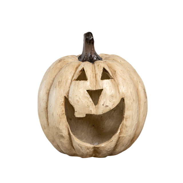 15" White Big Mouth Pumpkin