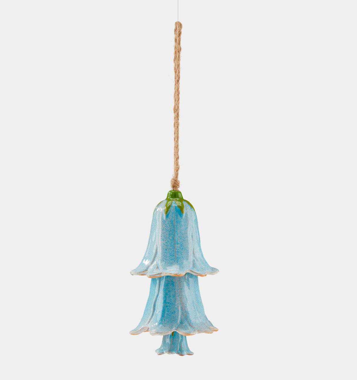 Floral Stoneware Windchime