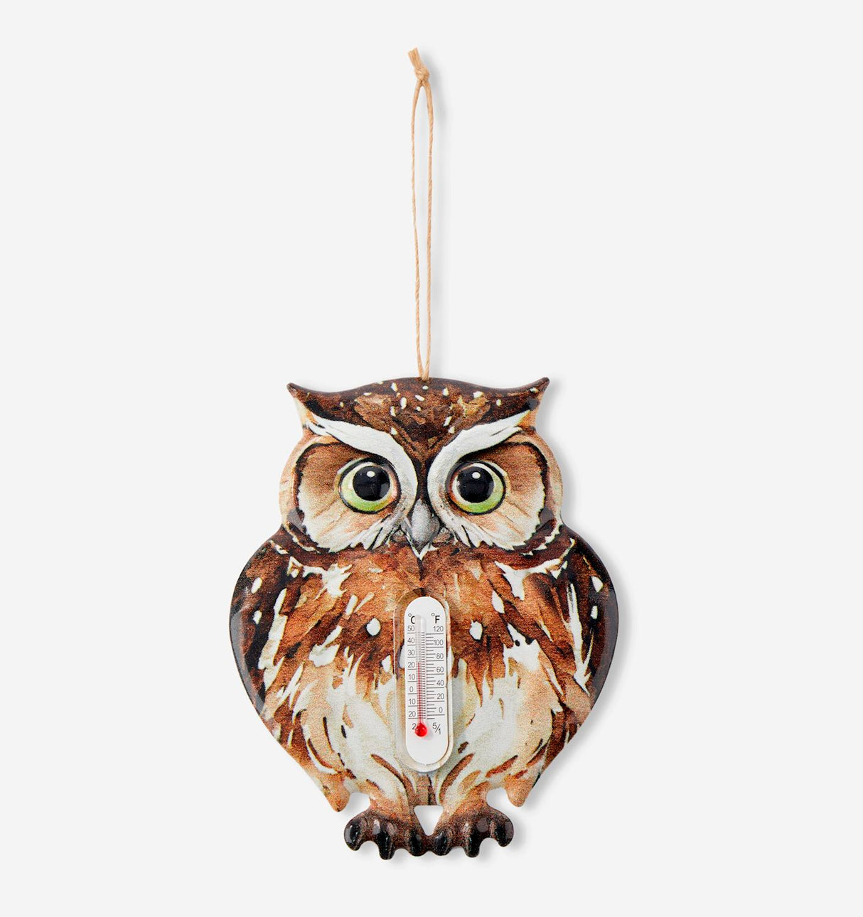 Hanging Owl Thermometer