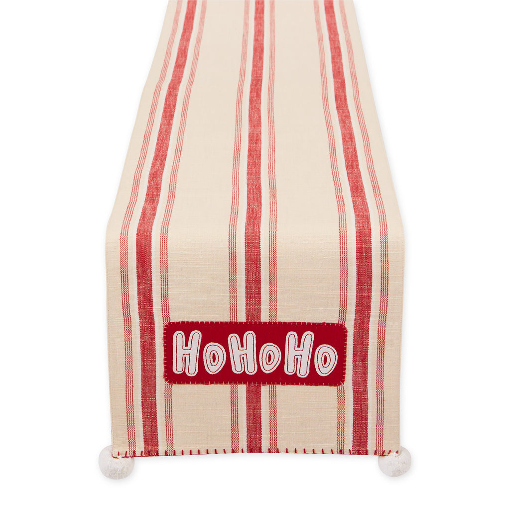 Ho ho ho Santa! Embellished Table Runner