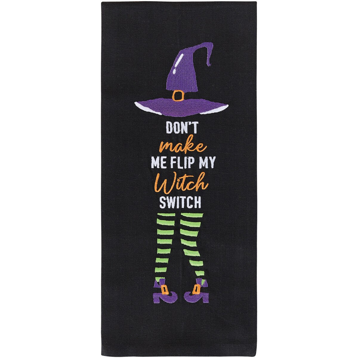 Witch Switch Decorative Dishtowel