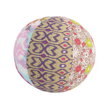 10" Round Cotton Orb Pillow