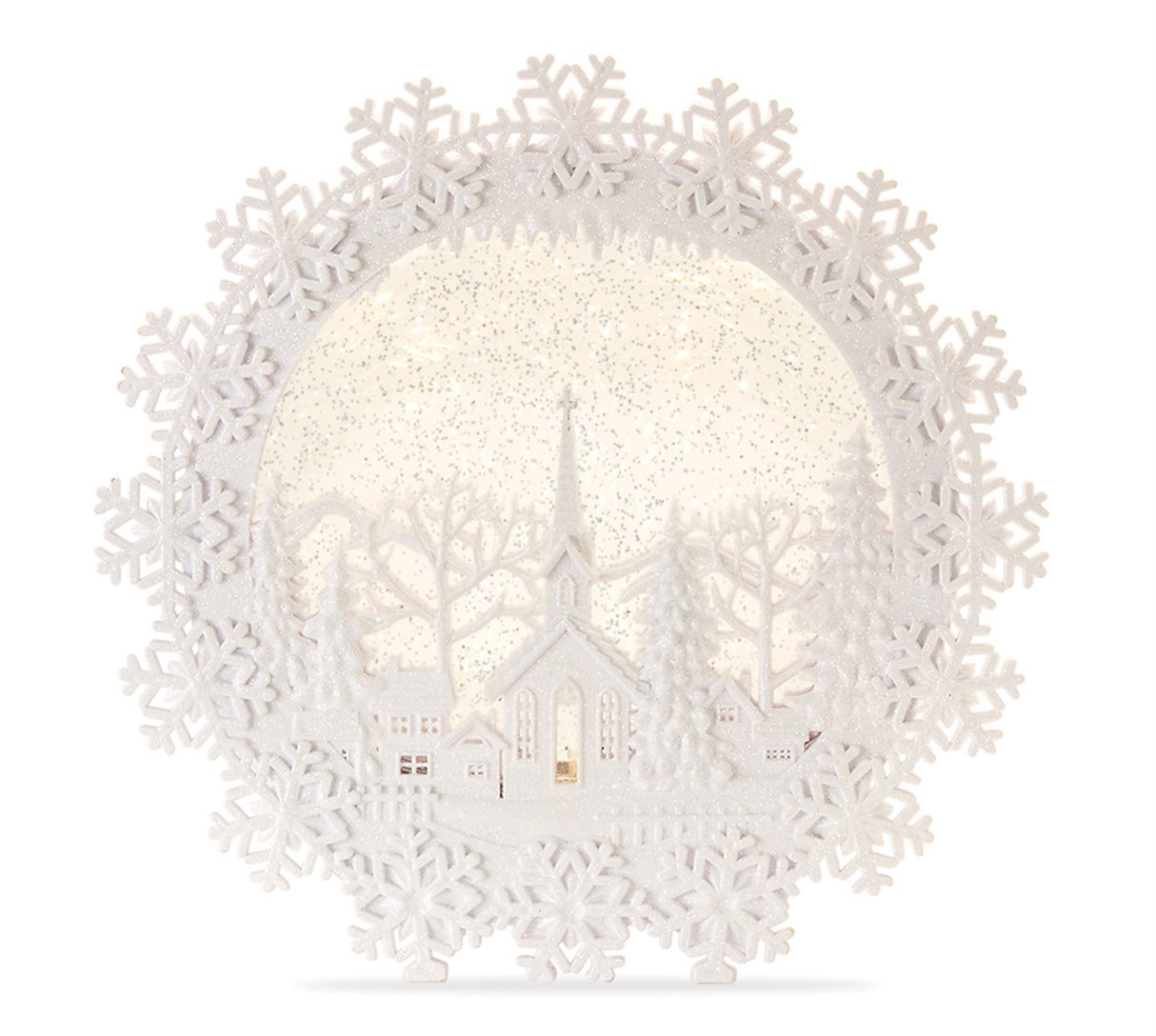 Church Scene Snow Globe 12.25"H - Globe #2