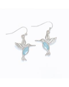 Earrings-Hummingbird Pair