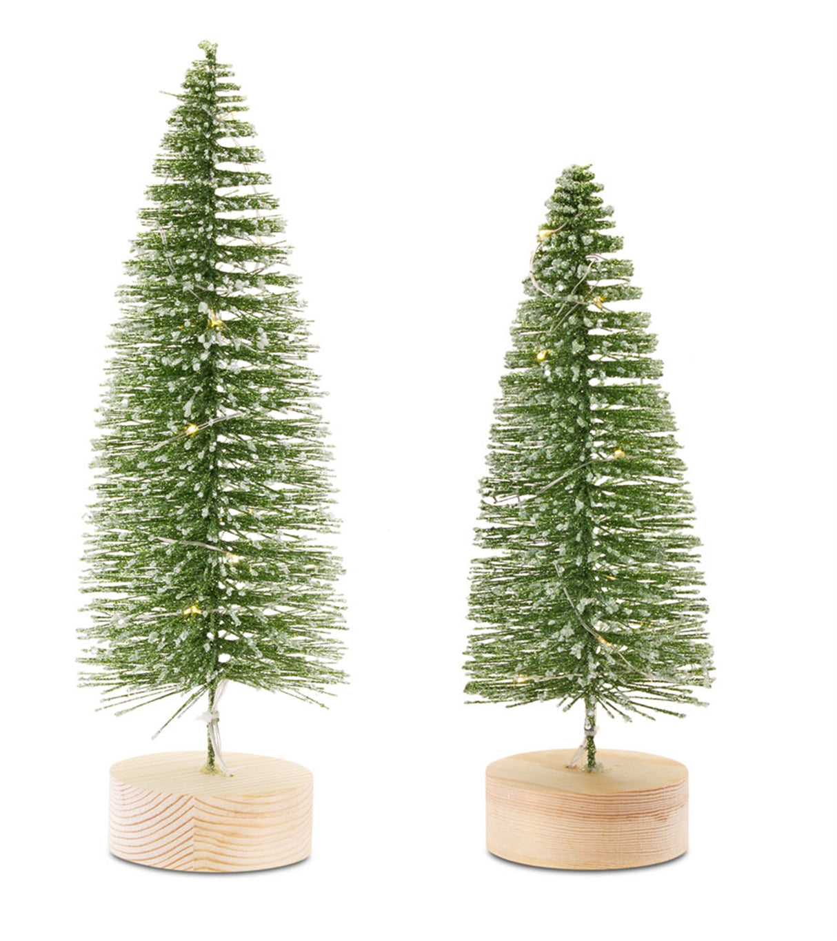 Tree with LED (Set of 2) 10.75H