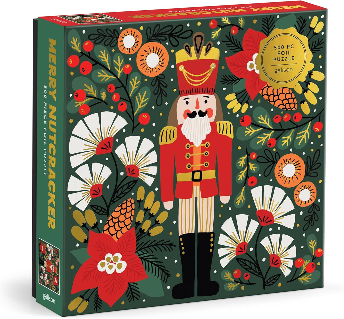 Puzzle 500 Foil Merry Nutcracker