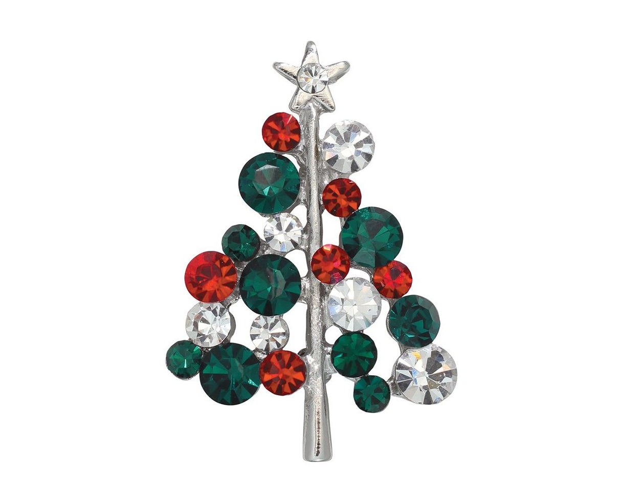 Pin-Jeweled Holiday Tree