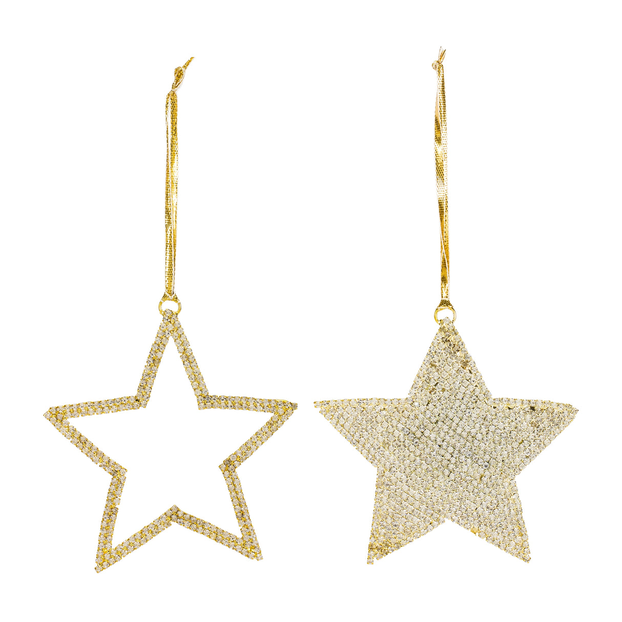 Star Ornament - Iron + Glass