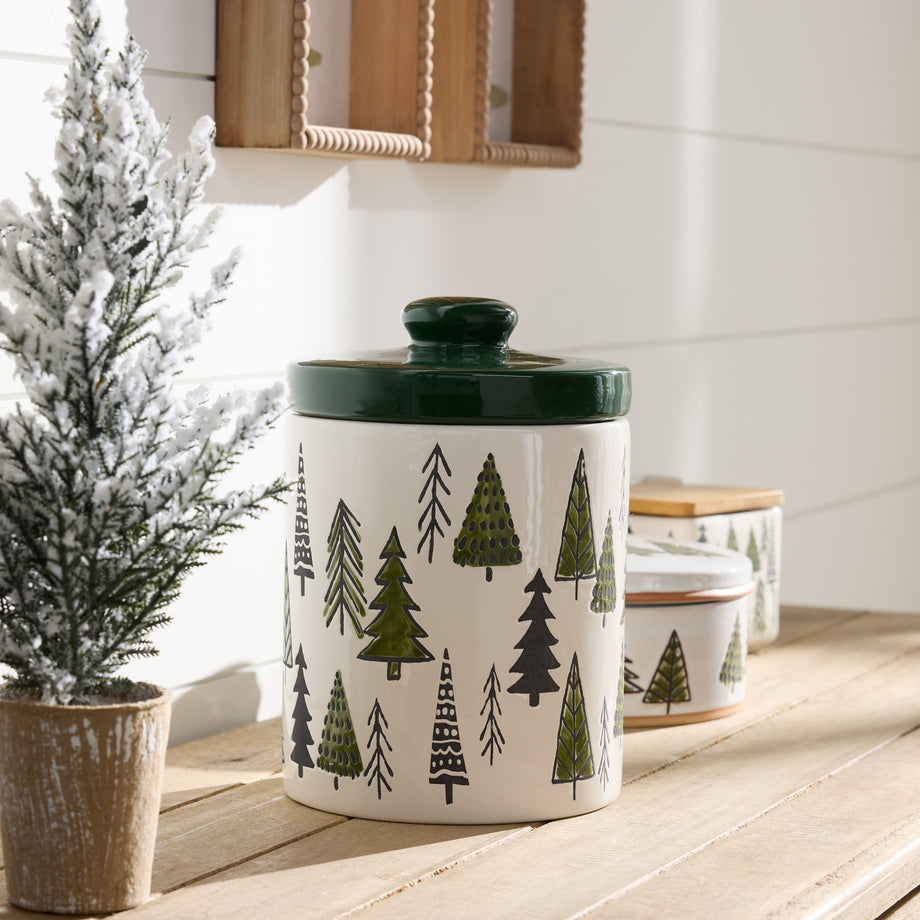 Christmas Baking Canister Set