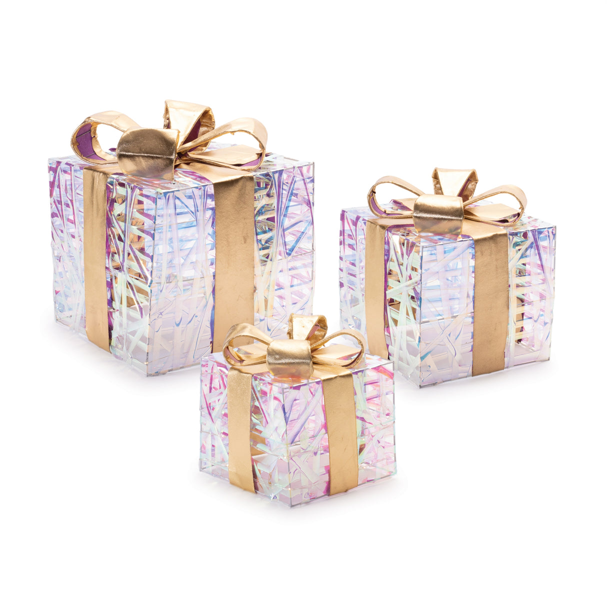 LED Package (Set of 3) 6"SQ x 6.5"H