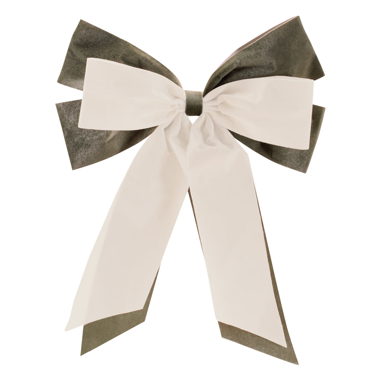 Bow Ornament 17.5”H Polyester