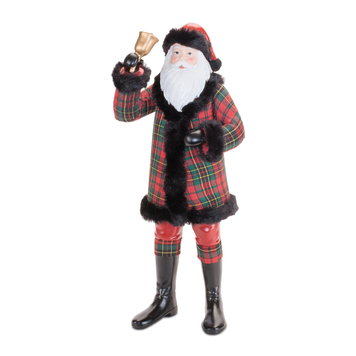 Santa 16.5"H Resin/Fabric